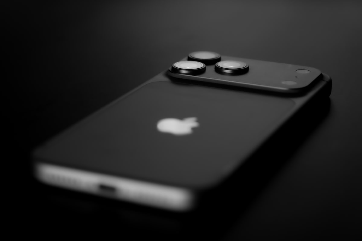 iPhone camera lens detail